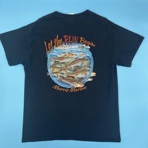 Vintage Portsmouth, NC Morris Marina Graphic T-shirt